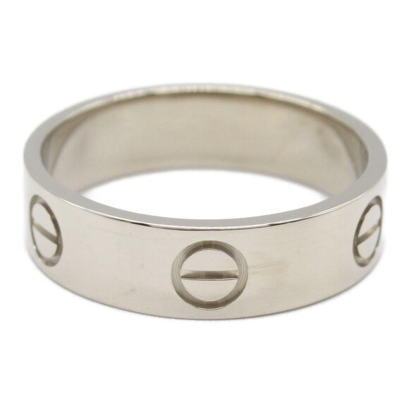 CARTIER 18k White Gold Love Ring - Picture 3 of 7